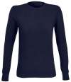 03985 Lds Stuart NEOBLU Ladies Stuart Round Neck Sweater night blue colour image